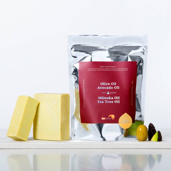 KIWI MANUKA Hand Made/Natural Soap : Face Cleanse with Manuka Oil