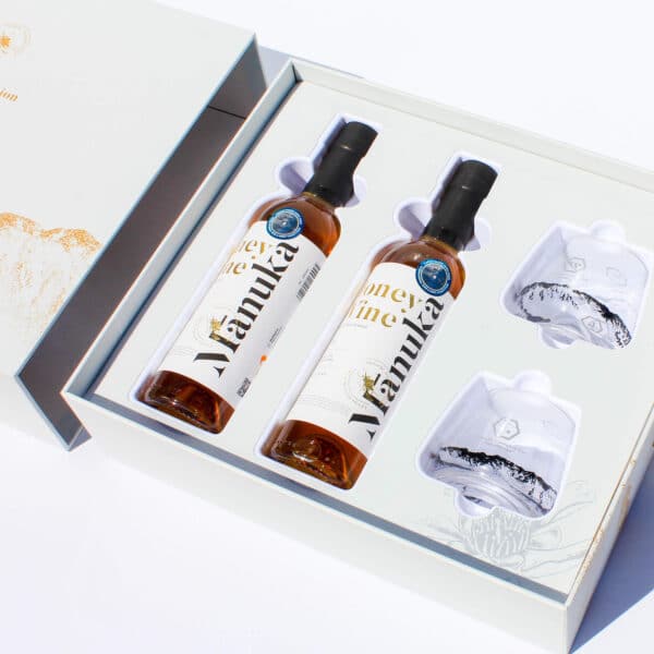KIWI MANUKA 2 x MANUKA HONEY WINE - 11.5% alc GIFT BOX